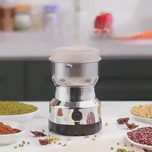 Electric Grinder - Perfect for everyday kitchen use - RAF R‑7113 Electric Grinder - 300W - Stainless Steel Blades - 85‑100g Capacity - Coffee, Spices (Masala)