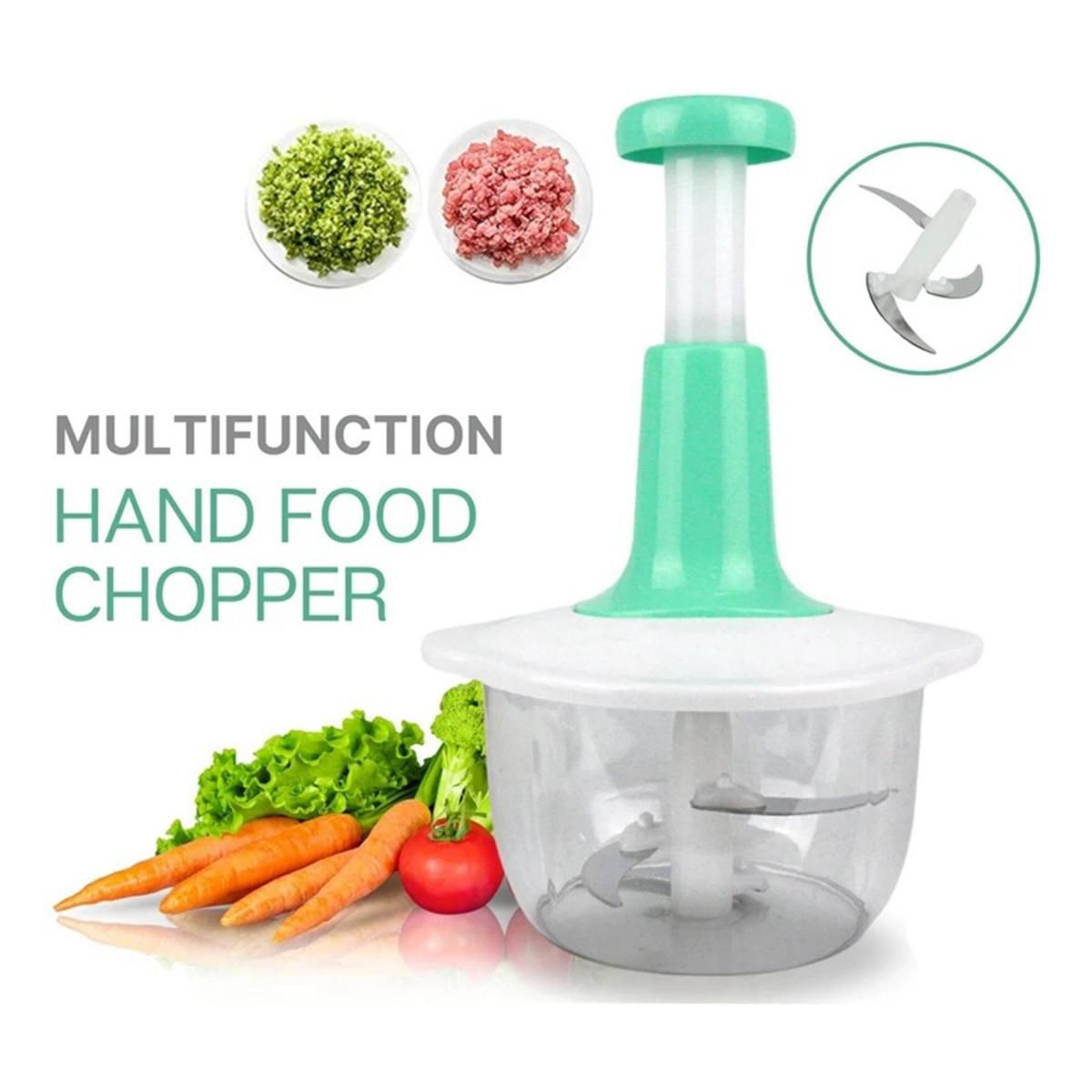 Multi-purposes Food Chopper Quick-Chop 1.5L Manual Food Processor – Effortless Chopping Without Power