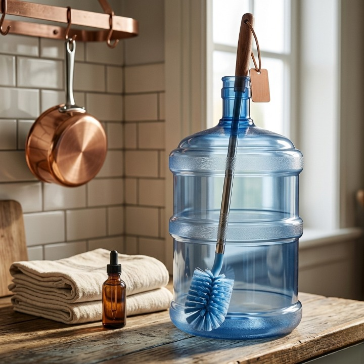 Water Bottle Cleaning Brush-High Quality Water Bottle Cleaning Brush 50cm-Best For 19 Liter Bottles Homes And Kitchen