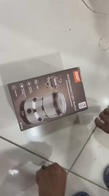 Electric Grinder - Perfect for everyday kitchen use - RAF R‑7113 Electric Grinder - 300W - Stainless Steel Blades - 85‑100g Capacity - Coffee, Spices (Masala)
